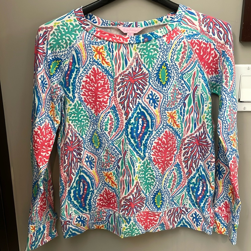 Girl XL Lilly Pulitzer long sleeve shirt